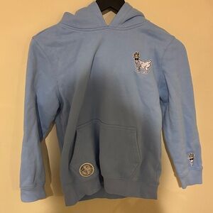 GOAT USA Kids OG Blue Hooded Sweatshirt Size XL
